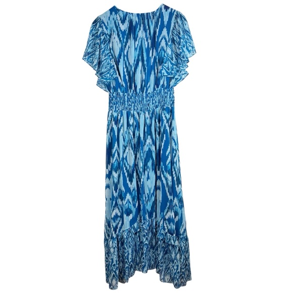 Ramy Brook | Taza Ikat Printed Joanie Dress, M NWT - Picture 3 of 12